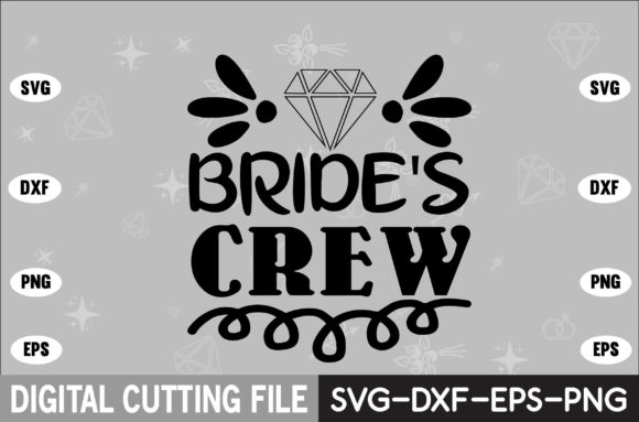 Bride's Crew SVG Design: Graphics & Crafts Review