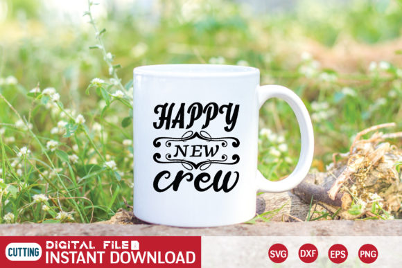 Happy New Crew SVG: Graphics and Crafts Asset Review