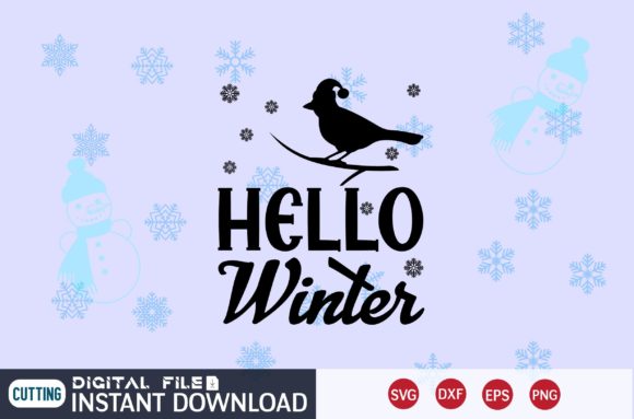 Hello Winter SVG: Graphics and Crafts Brand Review
