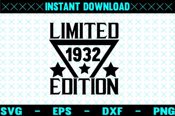 Limited 1932 Edition SVG: Graphics & Crafts Review