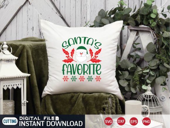 Santa's Favorite SVG: Graphics for Holiday Crafts